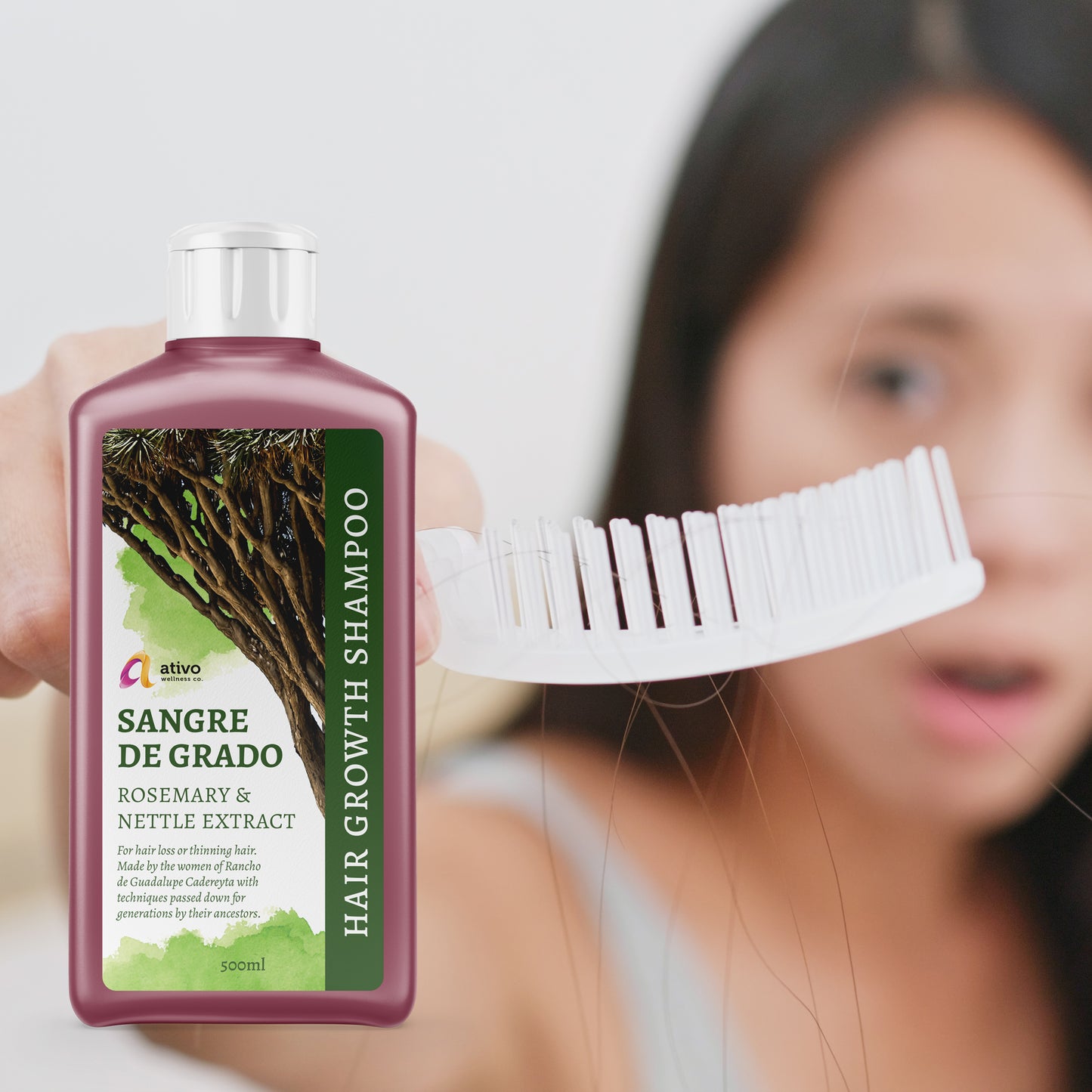 Ativo Sangre De grado Shampoo